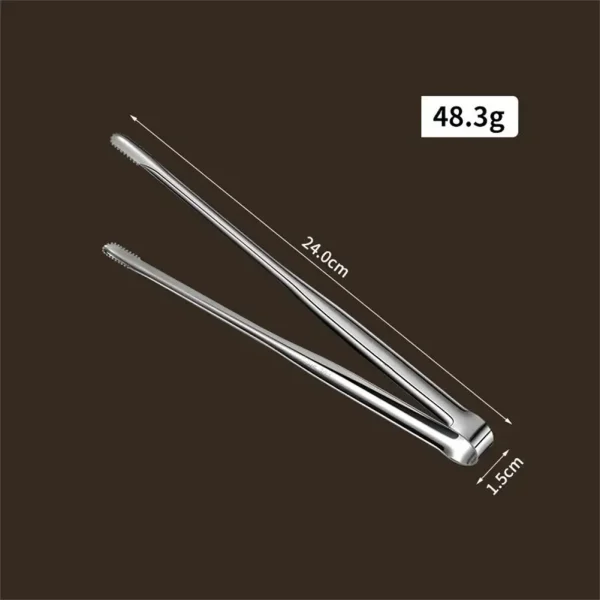 Japanese Stainless Steel Grill Tongs Bread Steak Elongated BBQ Kitchen Gadgets Camping Supplies Kitchen Accessories - Image 6