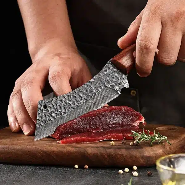 Handmade Forged Stainless Steel Kitchen Knife Knife Boning Knifes Fruit Knife Meat Cleaver Butcher Knife Cooking Knives BBQ - Image 3