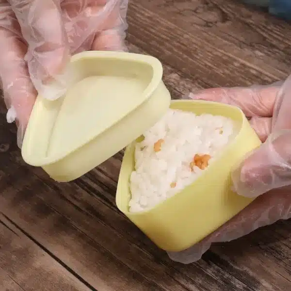 Kitchen DIY Sushi Mold Sushi Maker Onigiri Rice Ball Food Press Triangular Sushi Maker Mold Japanese Bento Kitchen Gadget Sets - Image 3