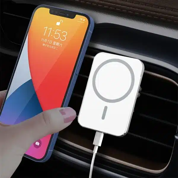 Magnetic Car Holder for Magsafe iPhone 12 13 14 Pro Max Accessories 15w Fast Qi Wireless Charging Mount Smartphone Cars Charger