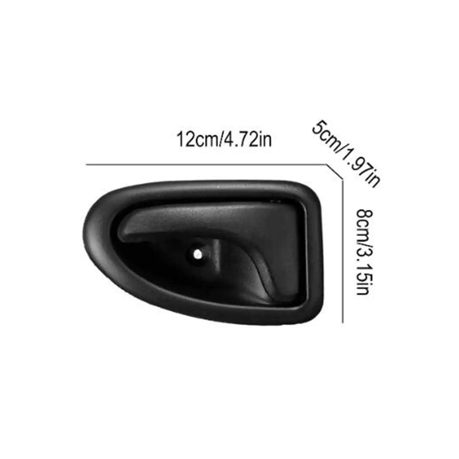 Interior Door Handle Decorative Easy Installation Replacement Parts Car Door