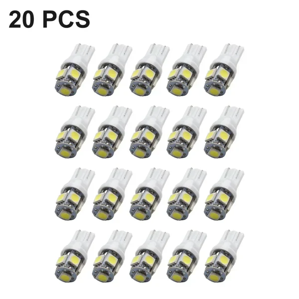 Lamp Car Lights Parts Tail Light 12V Accessory Anti-vibration Interior LED License Plate Replacement White 20pcs - Image 3