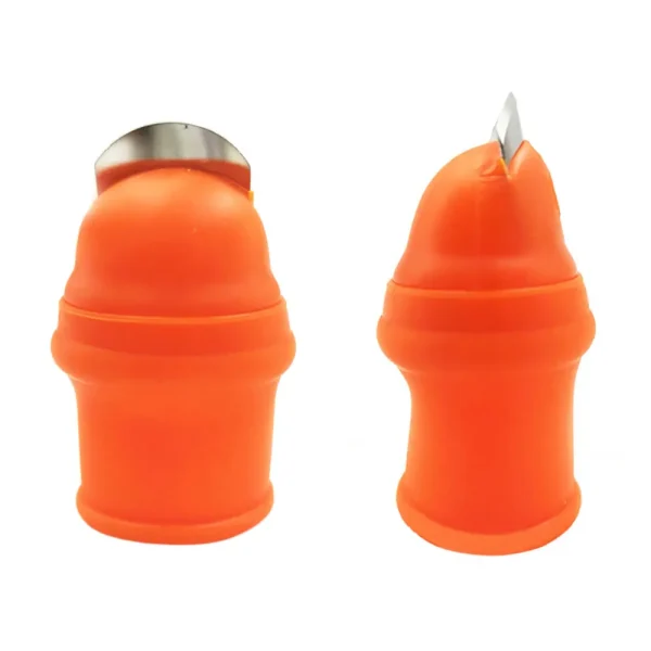Silicone World 1 Set Silicone Finger Protector Thumb Knife Cutting Vegetable Fruits With Blade Finger Guard Kitchen Gadgets - Image 4