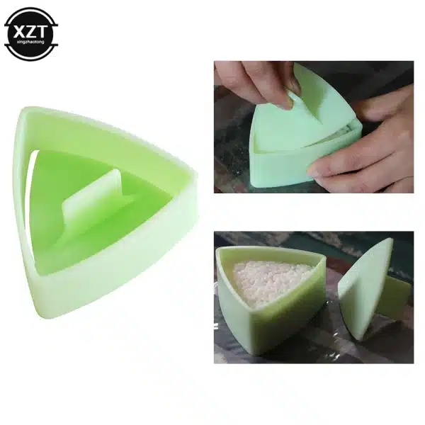 1Pc Triangular Plastic DIY Sushi Rice Ball Maker Mould Onigiri Mold Set Kitchen Gadgets Stuff Japanese Kitchen Bento Accessories - Image 5