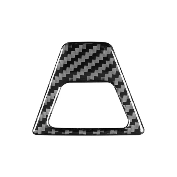 For BMW 5 Series G30 G38 2018-2021 Carbon Fiber Car Central Control Warning Light Button Trim Cover Interior Replacement Parts