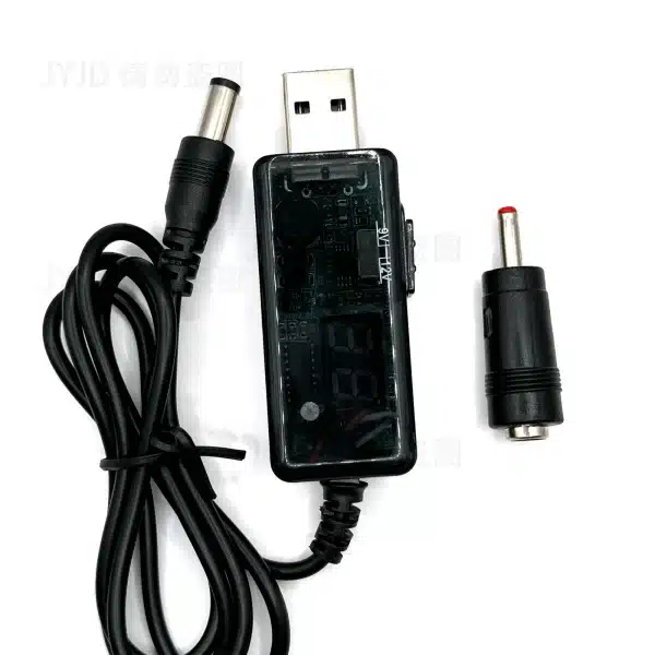 USB Boost Converter DC 5V to 9V 12V USB Step-up Converter Cable 3.5x1.35mm Connecter For Power Supply/Charger/Power Converter - Image 3