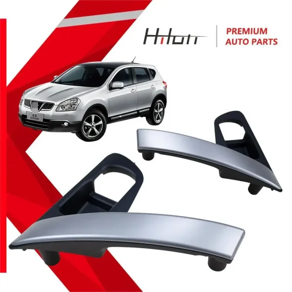 Car Door Handles Base Interior Silver Shell Replacement Parts for Nissan Qashqai J10 2007-2015 80945-JE50A 80944-JE50A