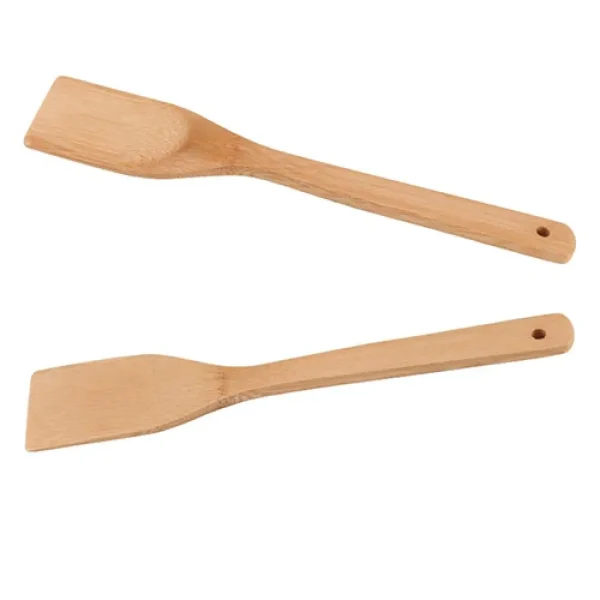 1 Pc Bamboo Spatula Spoon Non-stick Wood Shovels Cooking Scoop Eco-friendly Cookware Utensils Tool Gadget Kitchen Accessories
