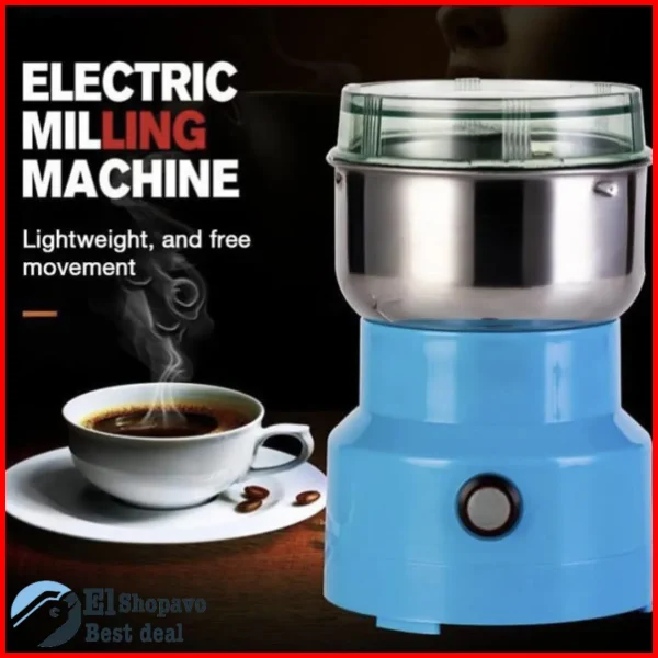 Electric Coffee Grinder Kitchen Cereal Nuts Beans Spices Grains Machine Mini Electric Food Chopper Processor Mixer Blender - Image 2