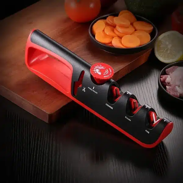 Kitchen Knife Sharpener Adjustable Angle Scissors Knives Sharpening Grinding Machine Whetstone Professional Sharpener Tool - Image 2