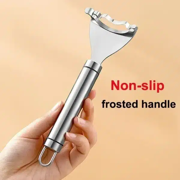 Stainless Steel Corn Peeler Serrated Corn Stripper Peelers Cob Shaver Planer Thresher Cutter Kitchen Fruit Vegetable Gadget Tool - Image 5