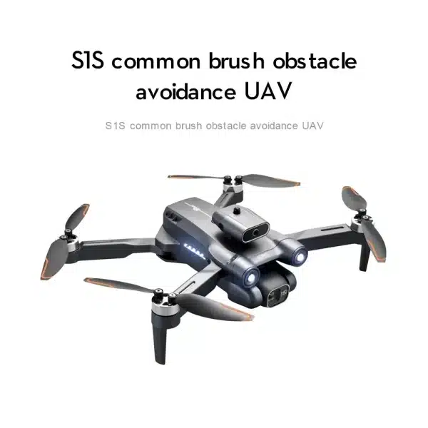 New S1S Mini Drone Caméra 8K Professional Brushless Motor Dron Obstacle Avoidance HD Dual Camera Foldable Quadcopter Toys - Image 3