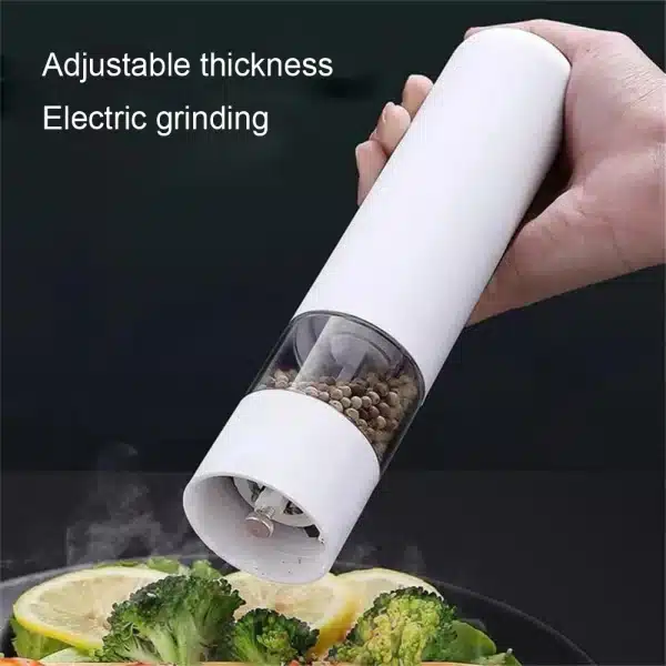 Automatic Salt Pepper Grinder Set Electric Spice Mill For Pepper Spice Adjustable Coarseness Kitchen Grinding Gadgets Dropship - Image 5