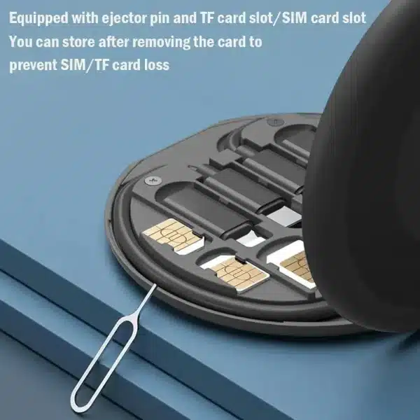 USB Type C Data Cable Set PD 60W Multifunctional Fast Charging For IPhone Xiaomi Charger Storage Box Adapter Card Pin Travel Box - Image 4