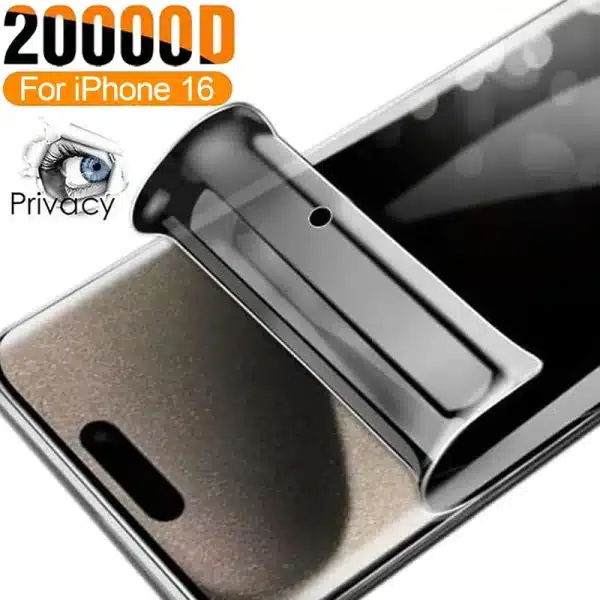 Full Cover Soft TPU Privacy Hydrogel Films For iPhone 16 16Plus 16Pro HD Clear Anti Glare Screen Protector For iPhone 16 Pro MAX