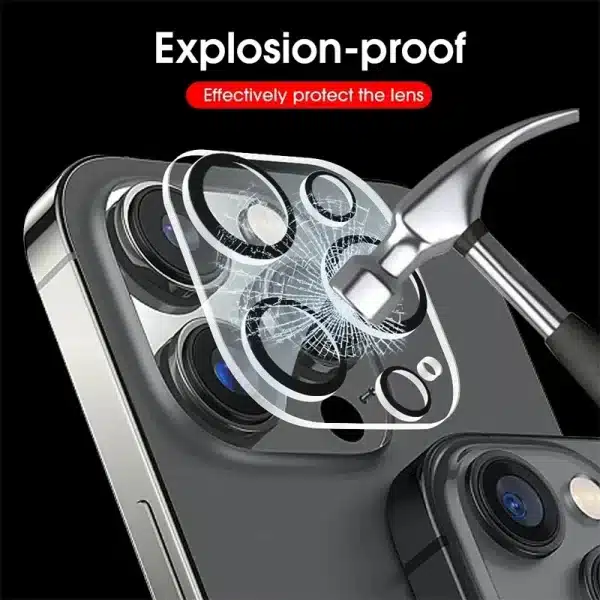 1/5Pcs HD Back Camera Tempered Glass For iPhone 16 15 14 13 Pro Max 13Mini Rear Len Screen Protectors Anti-scratch Glass Films