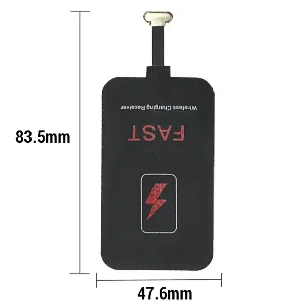 10W Wireless Charging Receiver for Samsung Huawei Xiaomi Iphone5-7 Universal Micro USB Type C Fast Wireless Charger Adapter - Image 3