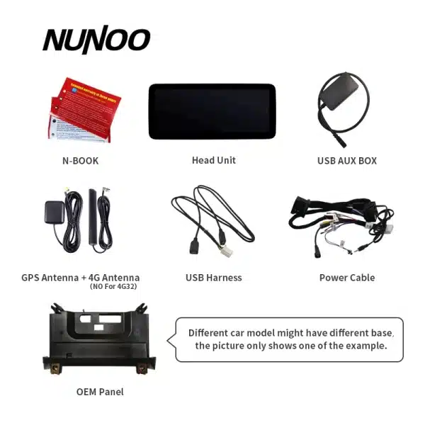 Android 14 Wireless CarPlay For Mercedes Benz C Class W205 GLC X253 V W446 2015-2018 Car Multimedia Navigation GPS DSP 4G WiFi - Image 5