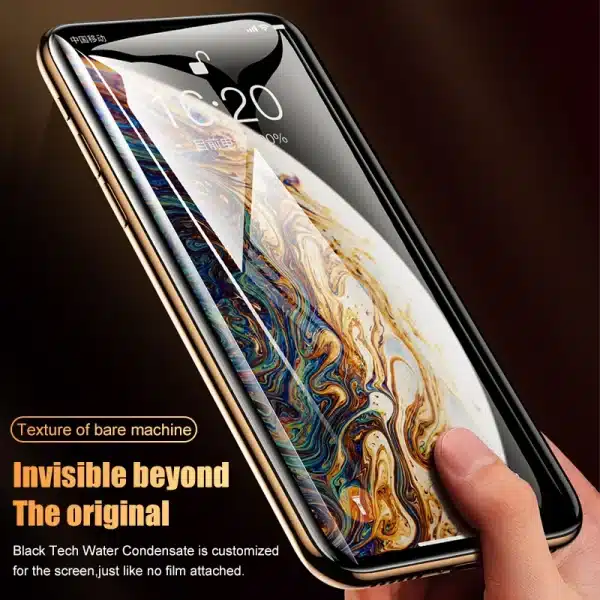 Protective Hydrogel Film for iPhone 11 12 Pro XS Max X XR Screen Protector Protective Film for iPhone 8 7 6 Plus SE 2(Not Glass) - Image 5