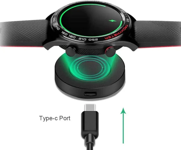 For Huawei Watch GT / GT2 Portable Wireless USB Cable Charging Dock Stand Power Magnetic Watch Charger for Honor GT 2 Glass Film - Image 2