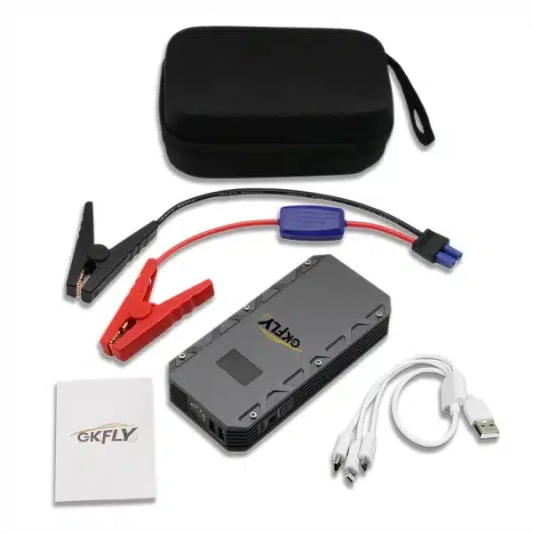 GKFLY High Power Car Jump Starter 1500A 2000A 3000A Portable Starting Device Power Bank Car Battery Booster Buster for Petrol - Image 6