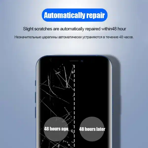 20000D Front Back Full Cover Screen Protector For iPhone 14 13 12 11 Pro Max Hydrogel Film 7 8 6 6S Plus X XR XS 14 13 Not Glass - Image 5