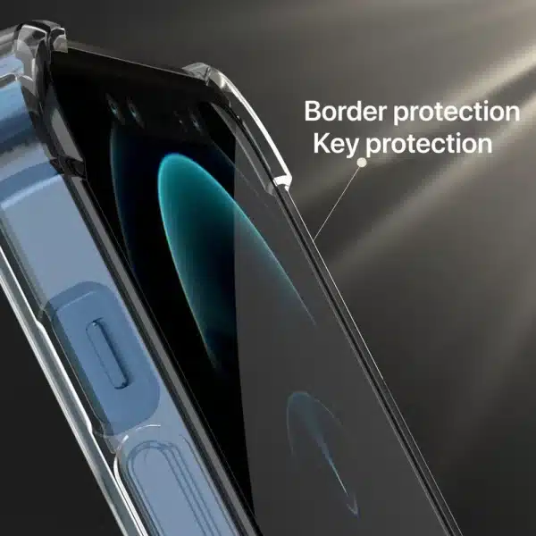 With Metal Ring Transparent Phone Case For iPhone 15 14 12 11 13 Pro Max XS XR X Mini 6S 6 8 7 Plus SE Soft Silicone Back Cover - Image 6