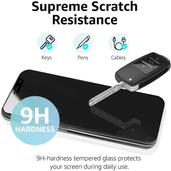 3PCS Protective Glass on For iPhone 14 11 12 13 15 Pro Max Mini screen protector Tempered Glass For iPhone 6S 7 8 Plus XR XS Max - Image 6