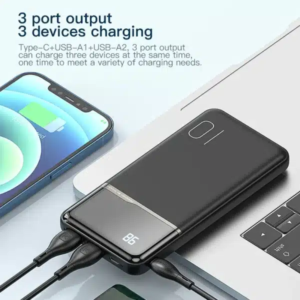 KUULAA Power Bank 10000mAh Portable Charging PowerBank 10000 mAh USB PoverBank External Battery Charger For iPhone 15 14 Xaiomi - Image 6