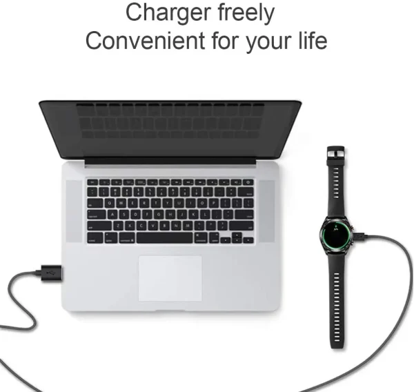 For Huawei Watch GT / GT2 Portable Wireless USB Cable Charging Dock Stand Power Magnetic Watch Charger for Honor GT 2 Glass Film - Image 3