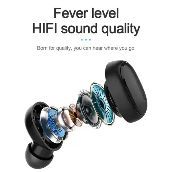 A6S TWS Headset Wireless Earphones Headphones Sport Stereo Fone Earbuds for - Image 5