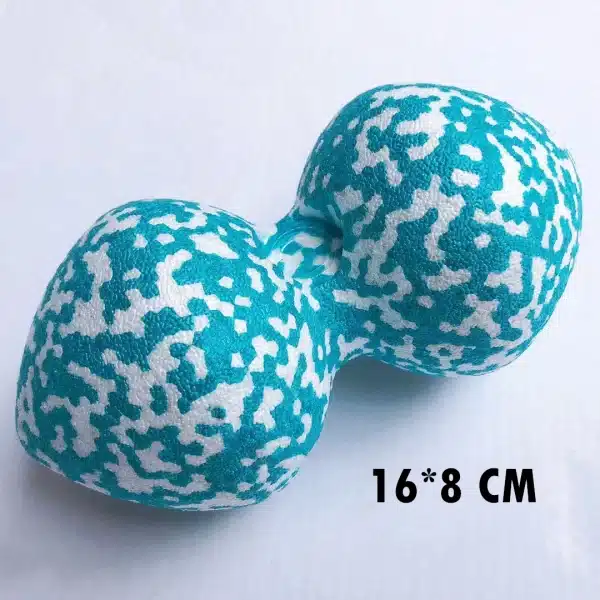 EPP Fitness Ball Double Lacrosse Massage Ball Set Mobility Peanut Ball for Self-Myofascial Release Deep Tissue Yoga Gym Home - Image 3