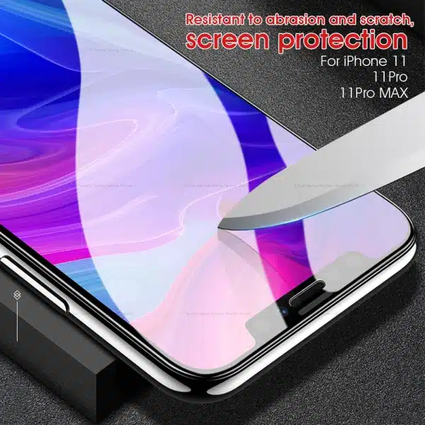 Tempered Glass for iPhone 11 Pro Max 11Pro Max Screen Protector Full Protective Film for iPhone X 7 8 Protective Glass - Image 6