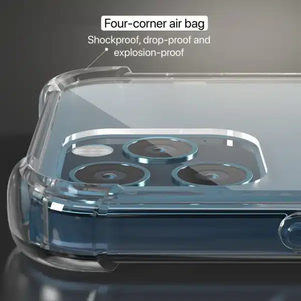 With Metal Ring Transparent Phone Case For iPhone 15 14 12 11 13 Pro Max XS XR X Mini 6S 6 8 7 Plus SE Soft Silicone Back Cover - Image 3