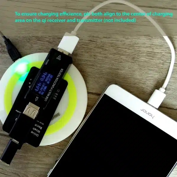 Android Qi Receiver Wireless Charger Adapter TI Solution Fast Charging for Huawei P9 All Micro-USB Type-C Phones - Image 6