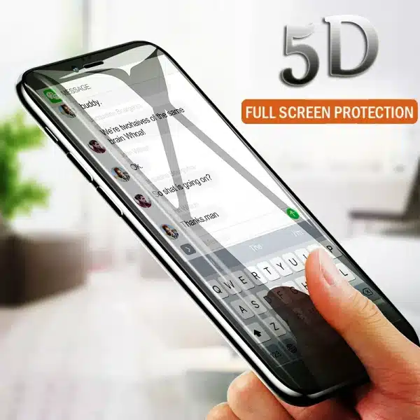 1-2Pcs 5D Curved 9H Tempered Glass For iPhone X XR XS 11 12 13 Mini 14 15 Pro Max 6 7 8 Plus SE 2020 Full Cover Screen Protector - Image 6