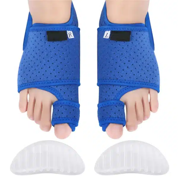 Men Adjustable Toe Bunion Splint Straightener Straightener with Gel Arch Foot Pain Relief Hallux Valgus Corrector Bunion Splint - Image 2