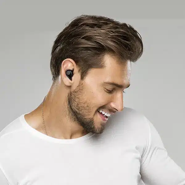 NVAHVA Mini Bluetooth Earphone 10 Hrs Working, Bluetooth Headset Wireless Earbud Earphone Hands-free For Phones Car TV PCSport - Image 2