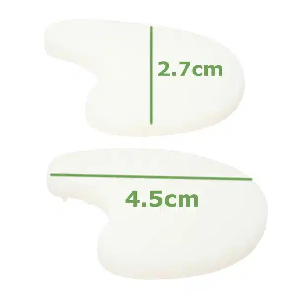 2Pcs Hallux valgus Silicone Gel Toe Bunion Corns Blisters Foot Care Pain Relief Toes Thumb Protect Orthotics Foot Massage Z28901 - Image 3