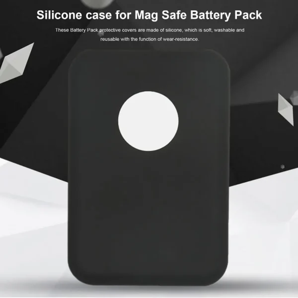 Ultra-Thin Magsafing Silicone Protective Case For IPhone 11 12 Pro Max XSR Wireless Charger Cover For Magsafe Battery Pack Shell - Image 3