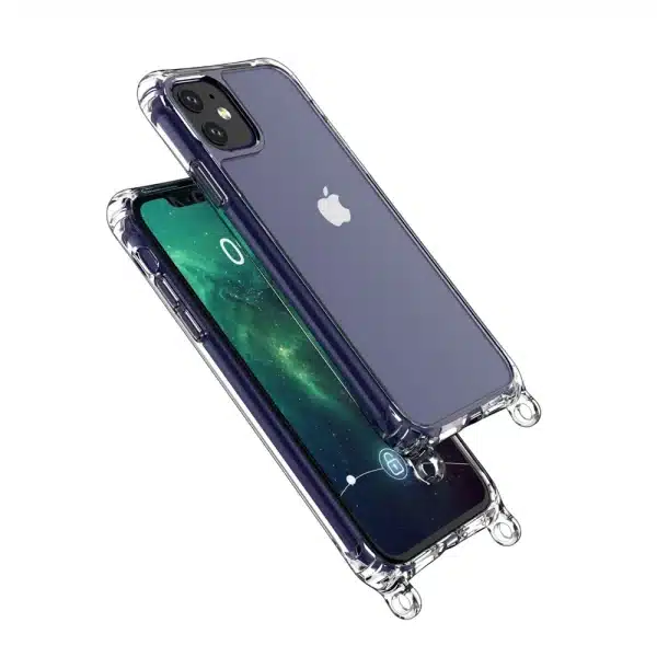 With Metal Ring Transparent Phone Case For iPhone 15 14 12 11 13 Pro Max XS XR X Mini 6S 6 8 7 Plus SE Soft Silicone Back Cover - Image 2
