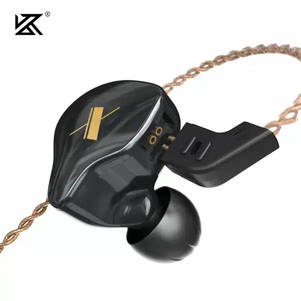 KZ EDX Wired Earphones With Microphone Dynamic HIFI Bass Music Earbuds In Ear Monitor Headphones Noise Cancelling Sport Headset - Image 2