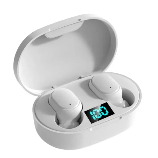 E6S Wireless Earbuds Noise Canceling Waterproof Ear Buds in-Ear Stereo Headphones with LED Display Charging Case - Image 6