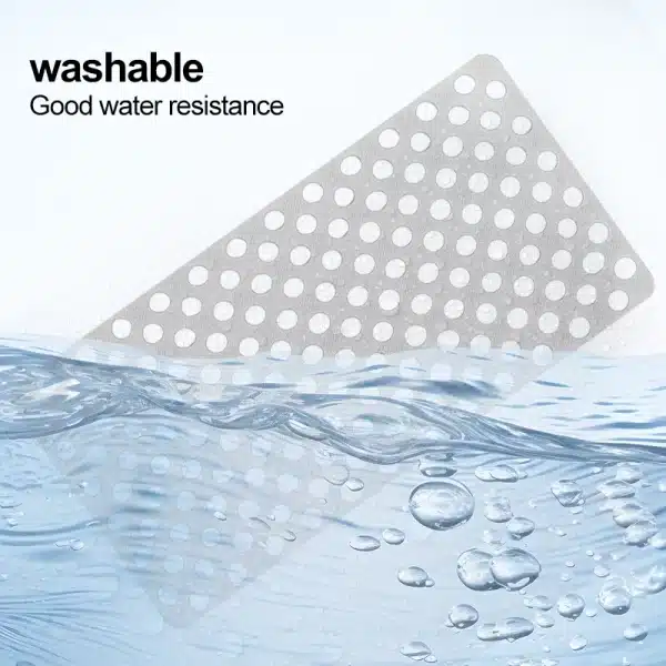 1pc PVC Non-slip Bathroom Mat, Quick Dry Foot Massage Waterproof Shower Mat with Suction Cup, Soft And Comfortable bathtub Mat - Image 2