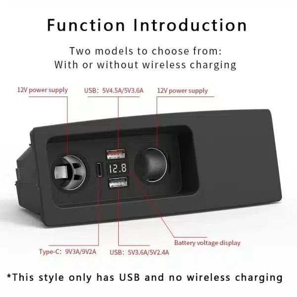 Car wireless charger for Audi A6 C7 A7 S6 RS6 S7 RS7 2011-2018 phone fast charging pad mobile holder charge accessories interior - Image 5