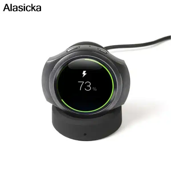 Wireless Fast Charger Dock for Samsung Gear S3/S2 Frontier Watch Charge for Samsung Galaxy Watch S2/S3 46mm/42mm - Image 2