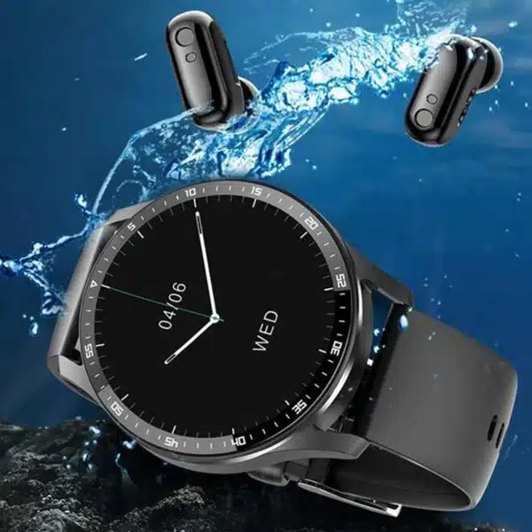 X7 2 in 1 Smart Watch With Earbuds Smartwatch TWS Bluetooth Earphone Heart Rate Blood Pressure Monitor Sport Watch Fitness Watch - Image 6