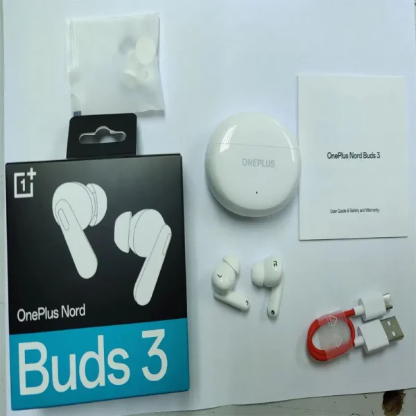 2024 OnePlus Nord Buds 3 Bluetooth Earphone TWS Bluetooth 32dB Active Noise Canceling Wireless Headphone For Oneplus 12 12R - Image 2