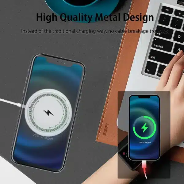 New PD 20W Magnetic Wireless Fast Charger for Apple iPhone 15 14 13 12 11 Pro Max Fast Charging for Samsung S24 S23 A54 Huawei - Image 6