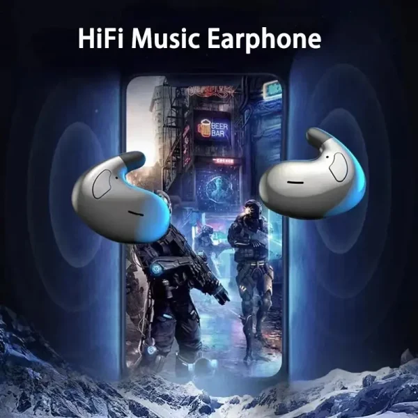 Xiaomi Sleep Invisible Headset Hidden Noise Cancel Waterproof Wireless Bluetooth Earphone Earbuds Sports Stereo Bluetooth 5.3 - Image 3